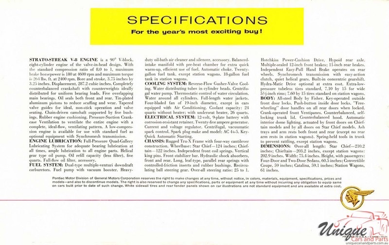 1955 Pontiac Brochure Page 5
